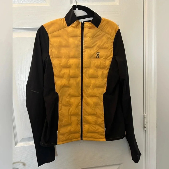 ! On Running Climate Jacket mango black sz M - Picture 4 of 9